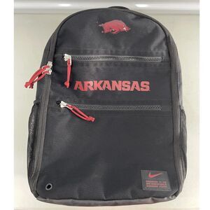 Nike | Bags | Nike Arkansas Razorbacks Hogs Black Backpack | Poshmark